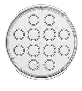 4+8 Well Dish