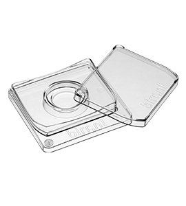 Square Center Well Dish