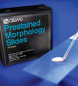 Pre-Stained Morphology Slides